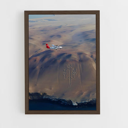 ap-nazca lines-8 cadre Bois foncé