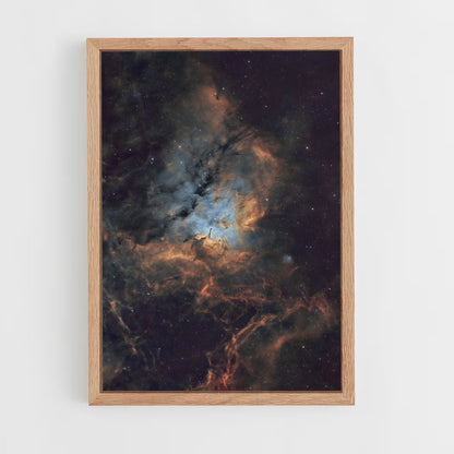 ap-nebula art-5 cadre Bois clair