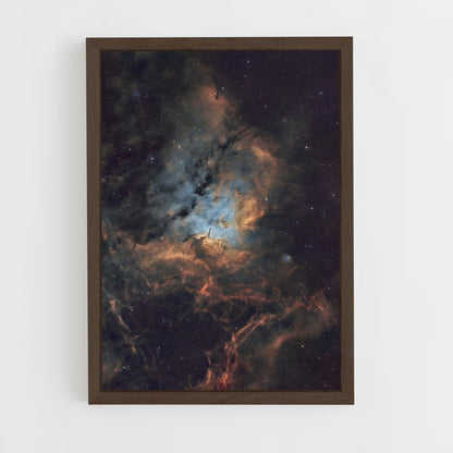ap-nebula art-5 cadre Bois foncé