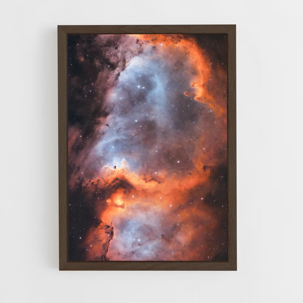 ap-nebulae-11 cadre Bois foncé
