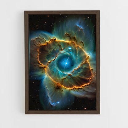 ap-nebulae-12 cadre Bois foncé