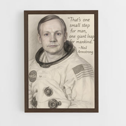 ap-neil armstrong-8 cadre Bois foncé