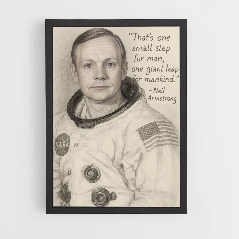 ap-neil armstrong-8 cadre Noir