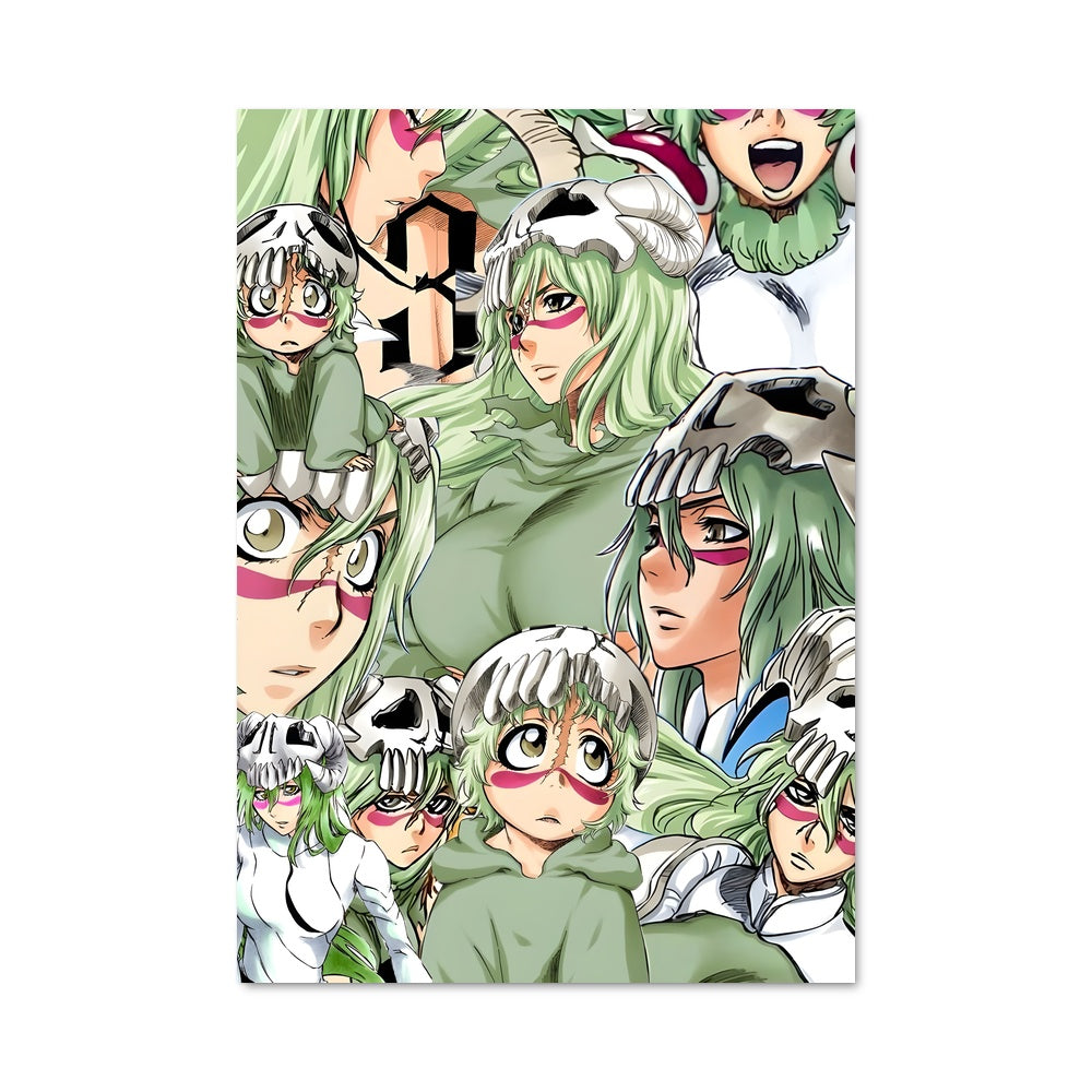 Poster Cheveux Émeraude