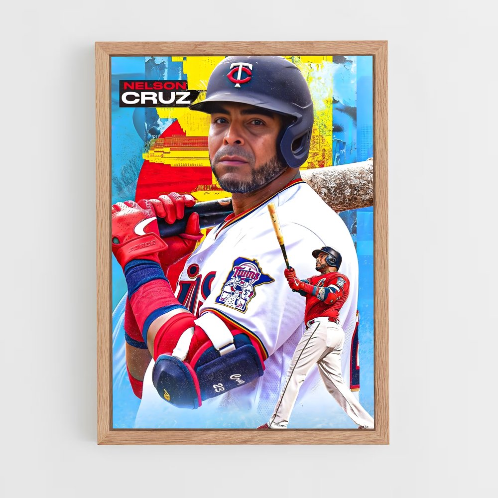 ap-nelson cruz-5 cadre Bois clair