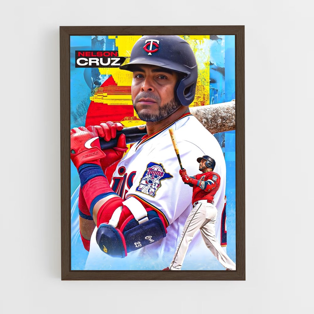 ap-nelson cruz-5 cadre Bois foncé