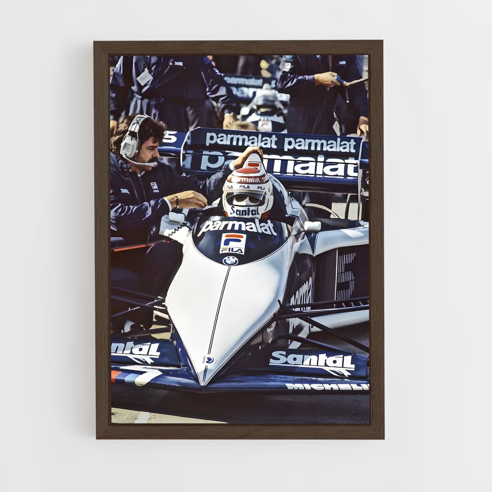 ap-nelson piquet-2 cadre Bois foncé