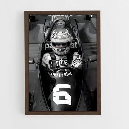 ap-nelson piquet-4 cadre Bois foncé