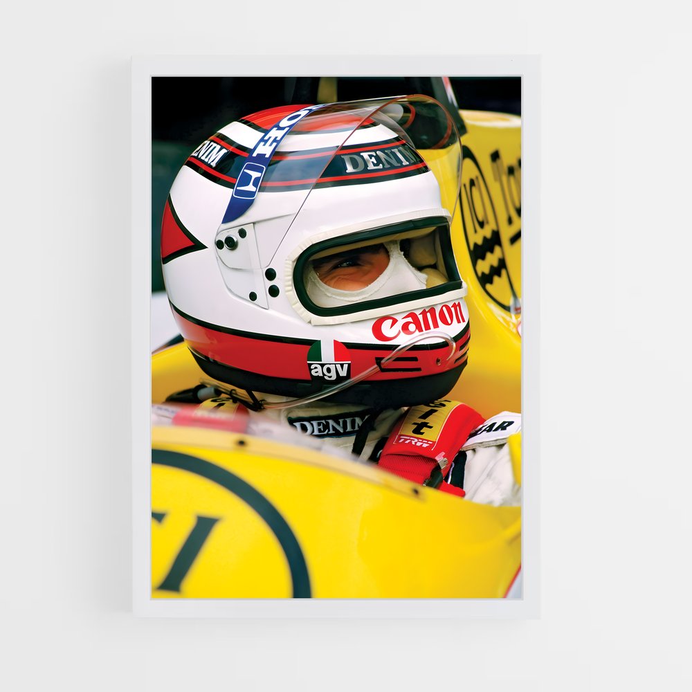 ap-nelson piquet-7 cadre Blanc