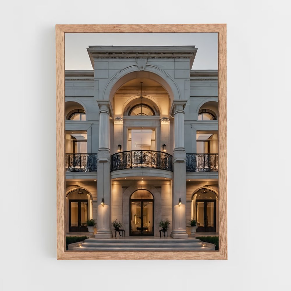 ap-neoclassical architecture-15 cadre Bois clair