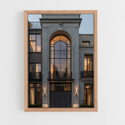 ap-neoclassical architecture-7 cadre Bois clair