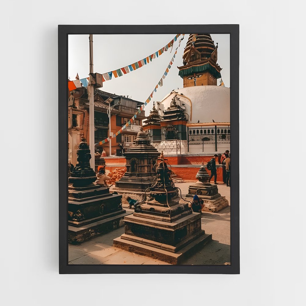 ap-nepal-11 cadre Noir