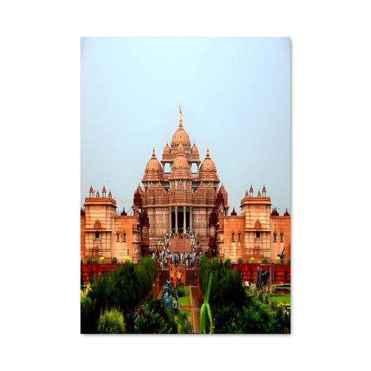 Poster Temple Verdoyant