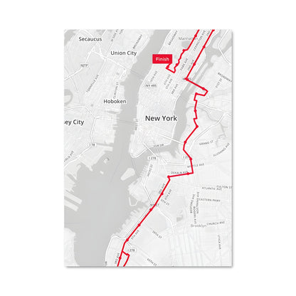 Poster Marathon de Manhattan