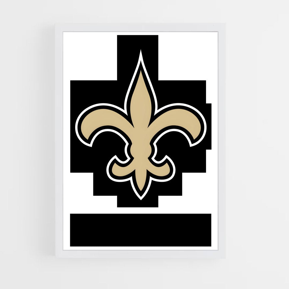 ap-new orleans saints-2 cadre Blanc