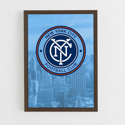 ap-new york city fc-1 cadre Bois foncé