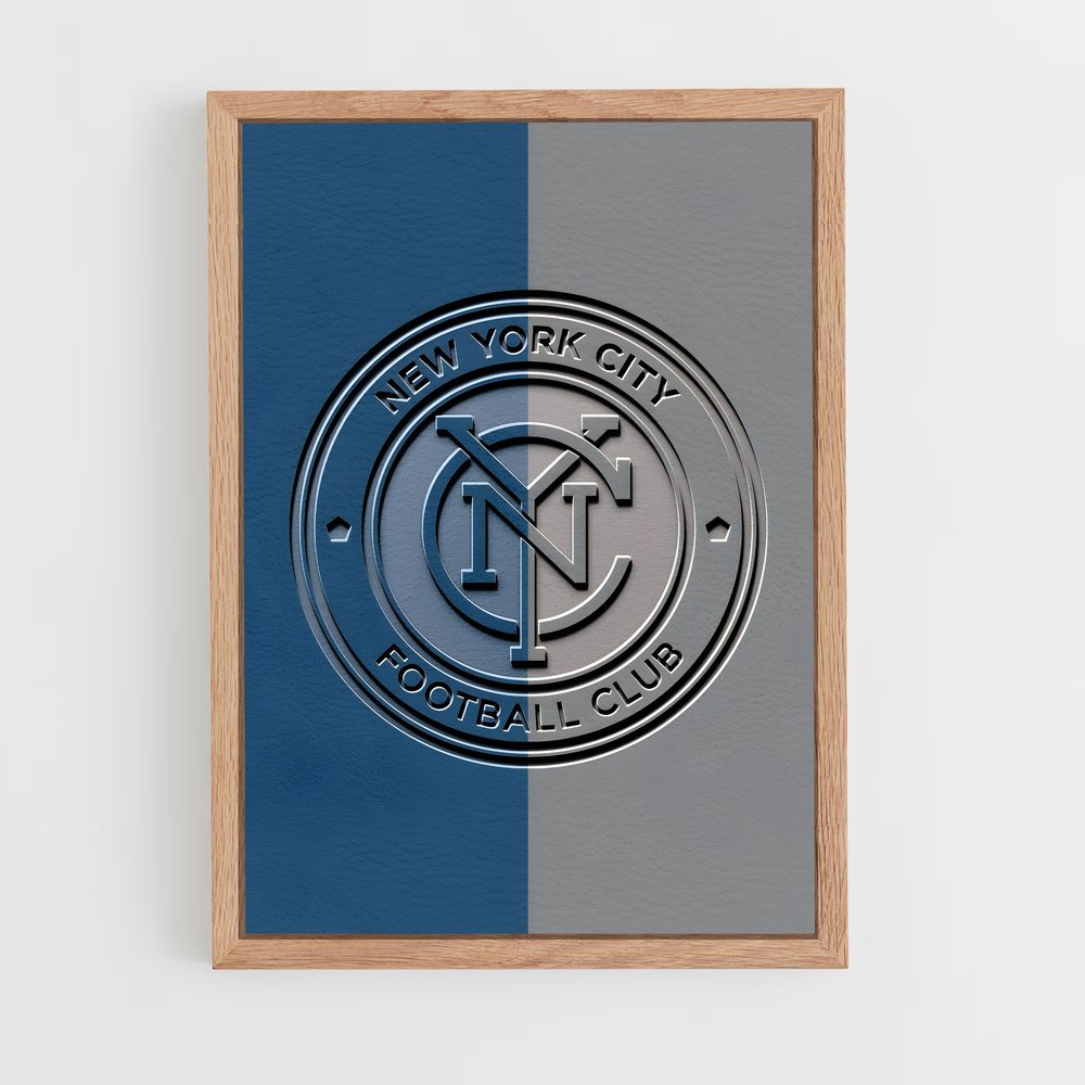 ap-new york city fc-5 cadre Bois clair