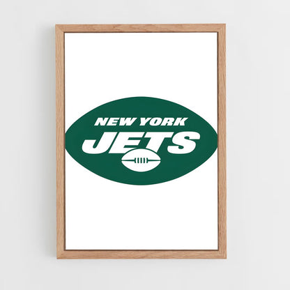 ap-new york jets-6 cadre Bois clair