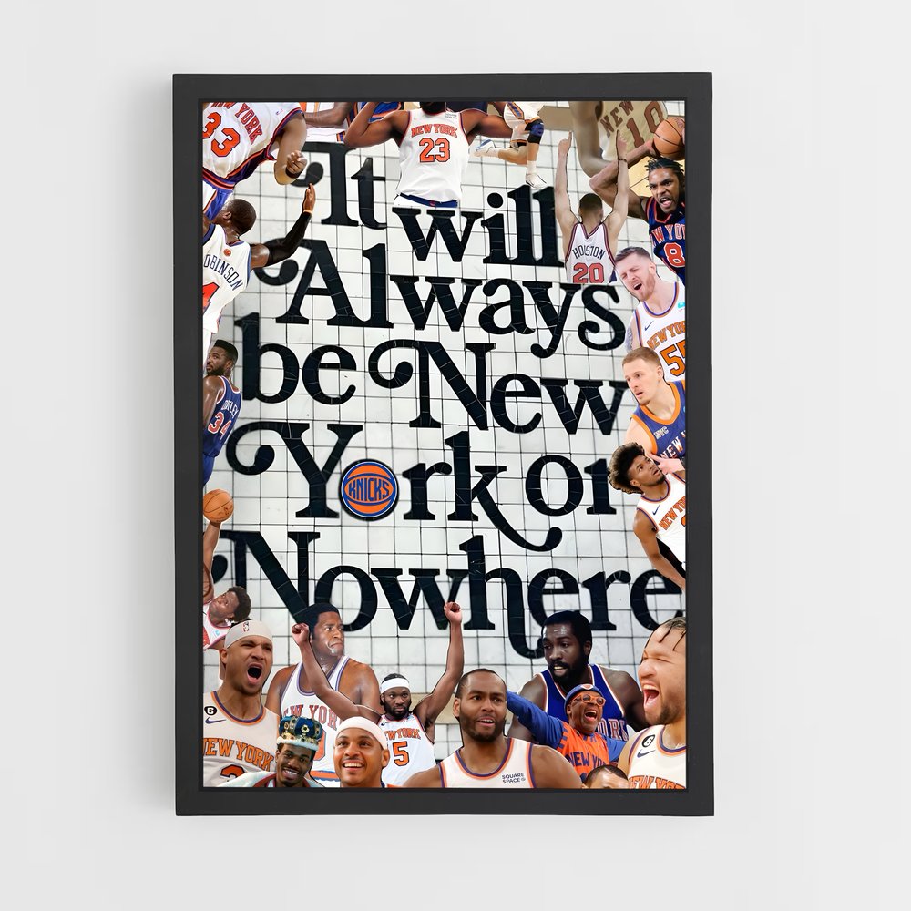 ap-new york knicks-2 cadre Noir