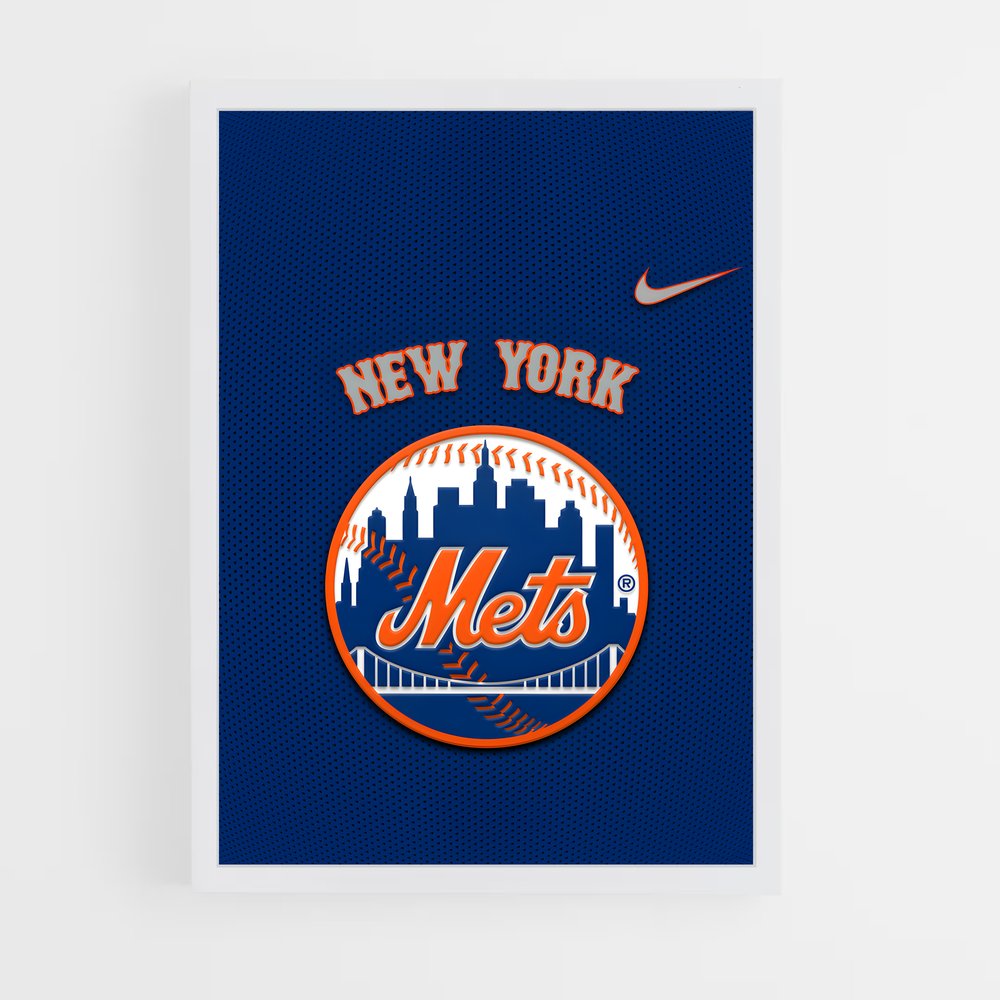 ap-new york mets-4 cadre Blanc