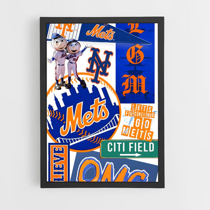 ap-new york mets-5 cadre Noir