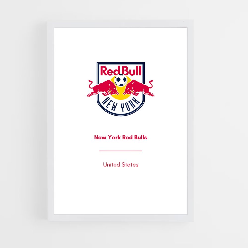ap-new york red bulls-3 cadre Blanc