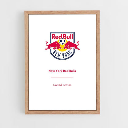 ap-new york red bulls-3 cadre Bois clair