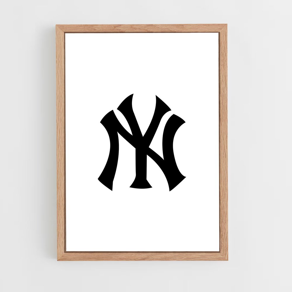 ap-new york yankees-1 cadre Bois clair