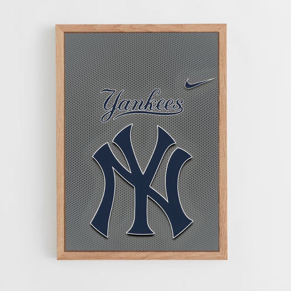 ap-new york yankees-2 cadre Bois clair