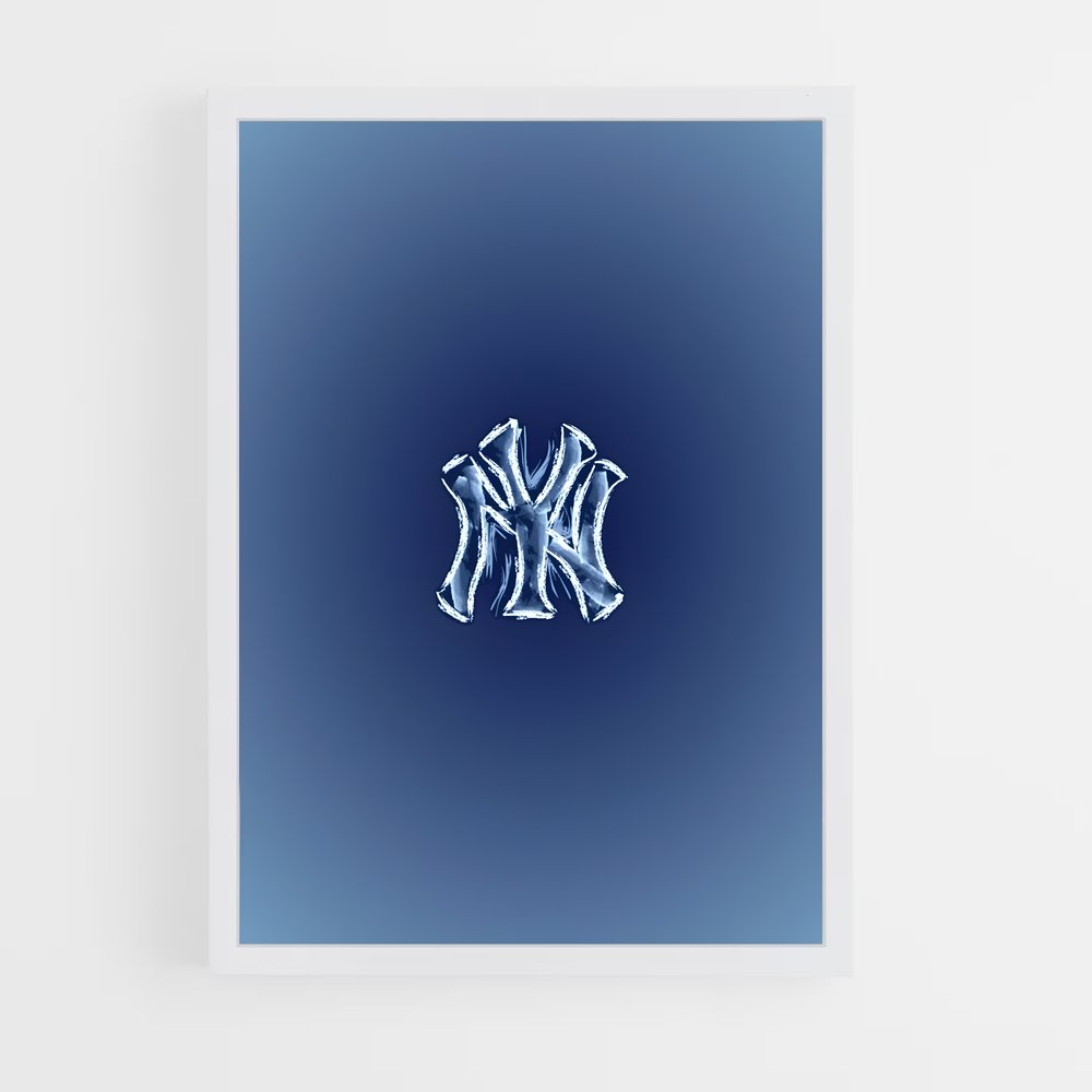 ap-new york yankees-8 cadre Blanc