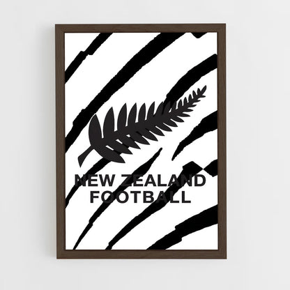 ap-new zealand national football team-3 cadre Bois foncé
