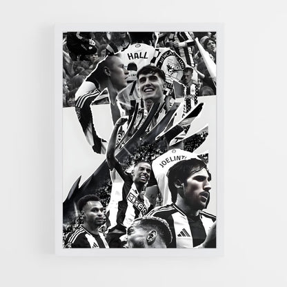 ap-newcastle united fc-3 cadre Blanc