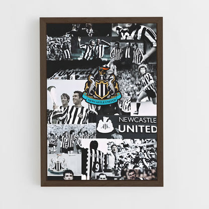 ap-newcastle united fc-7 cadre Bois foncé