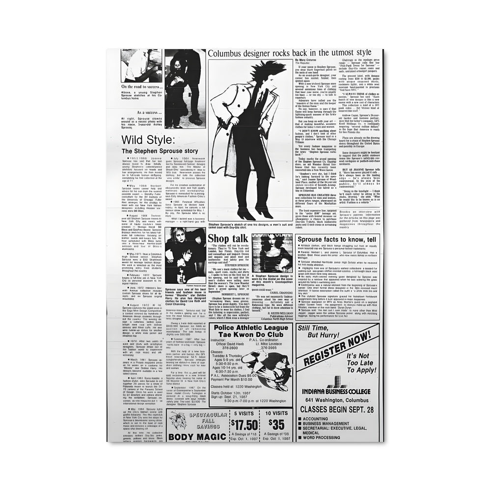 Poster Newspapers 5500