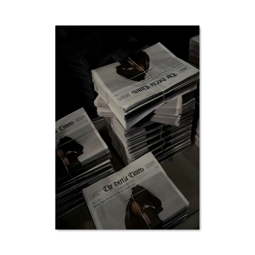 Poster L'Actualité en Pile