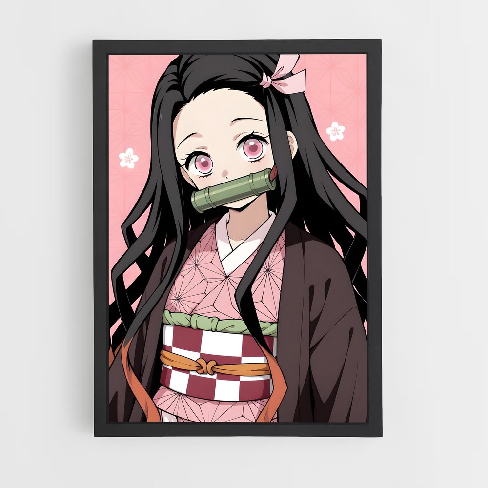 ap-nezuko kamado-1 cadre Noir