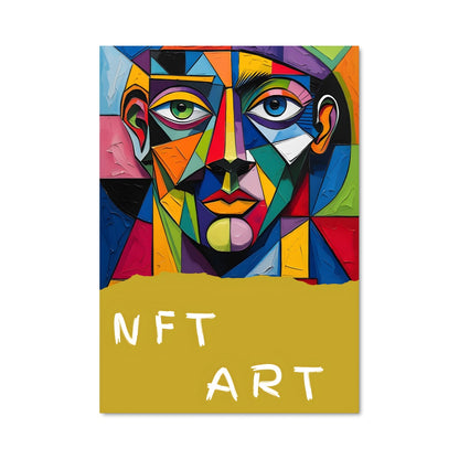 Poster Homme en Jaune