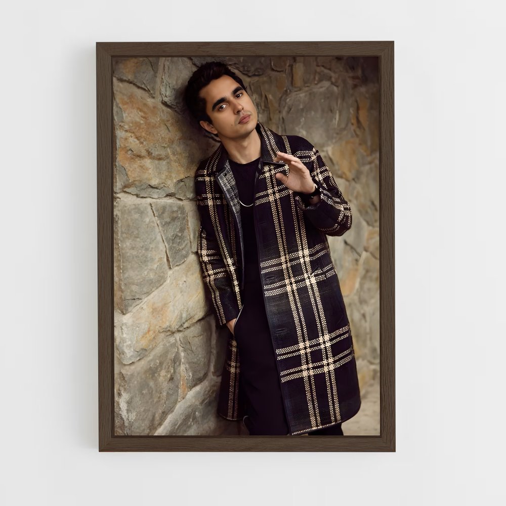 ap-nick blaine-4 cadre Bois foncé