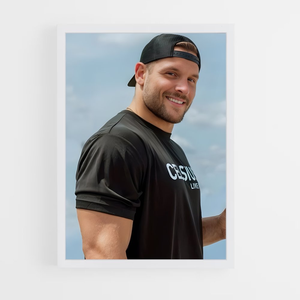 ap-nick bosa-5 cadre Blanc