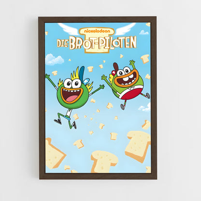 ap-nickelodeon-6 cadre Bois foncé