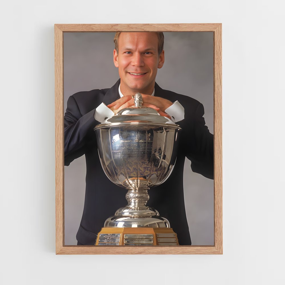 ap-nicklas lidstrom-2 cadre Bois clair