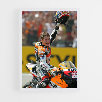ap-nicky hayden-1 cadre Blanc