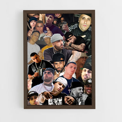 ap-nicky jam-3 cadre Bois foncé
