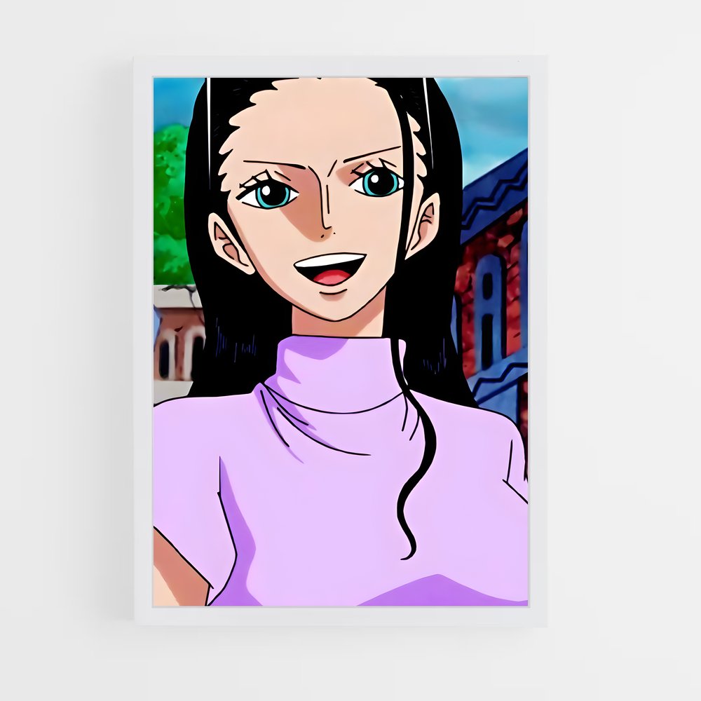 ap-nico robin-1 cadre Blanc
