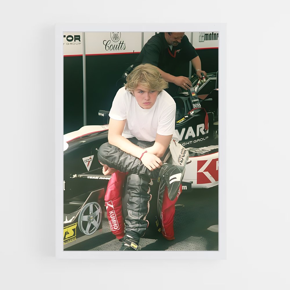 ap-nico rosberg-2 cadre Blanc