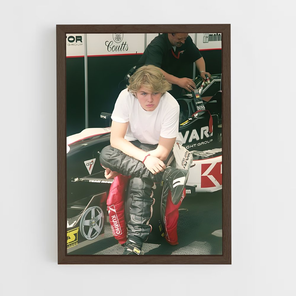 ap-nico rosberg-2 cadre Bois foncé