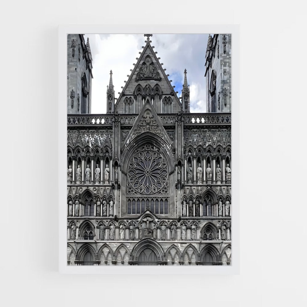 ap-nidaros cathedral-2 cadre Blanc