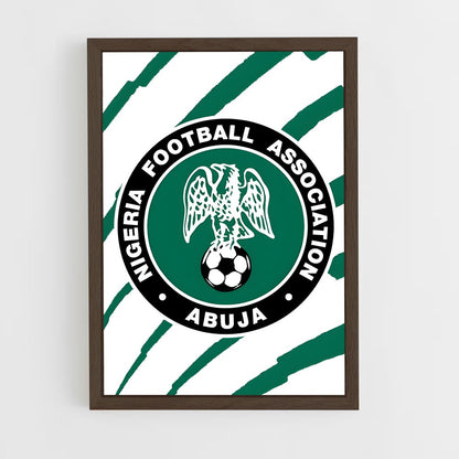 ap-nigeria national football team-2 cadre Bois foncé
