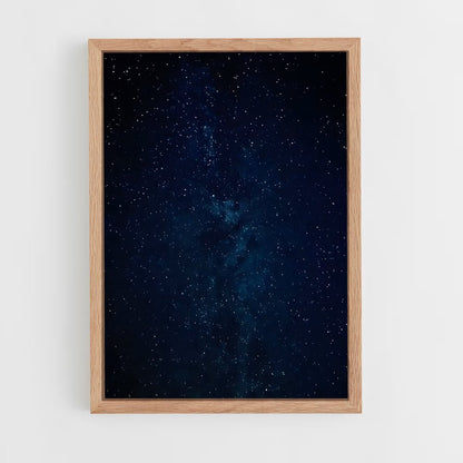 ap-night sky-1 cadre Bois clair