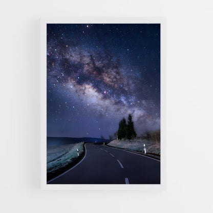 ap-night sky-7 cadre Blanc